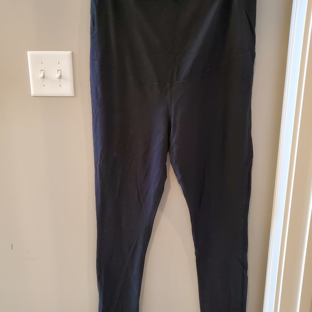 Isabel maternity black leggings size XL